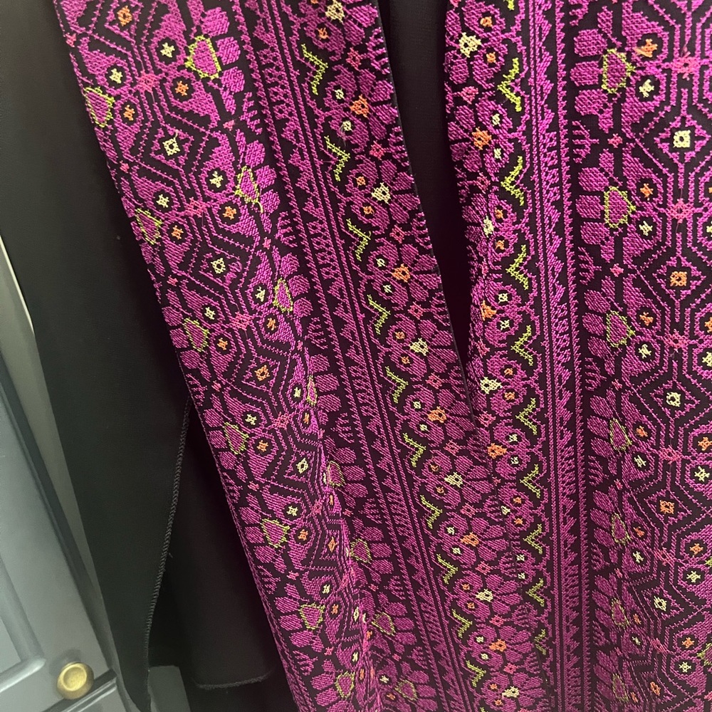 Butterfly tatreez cape